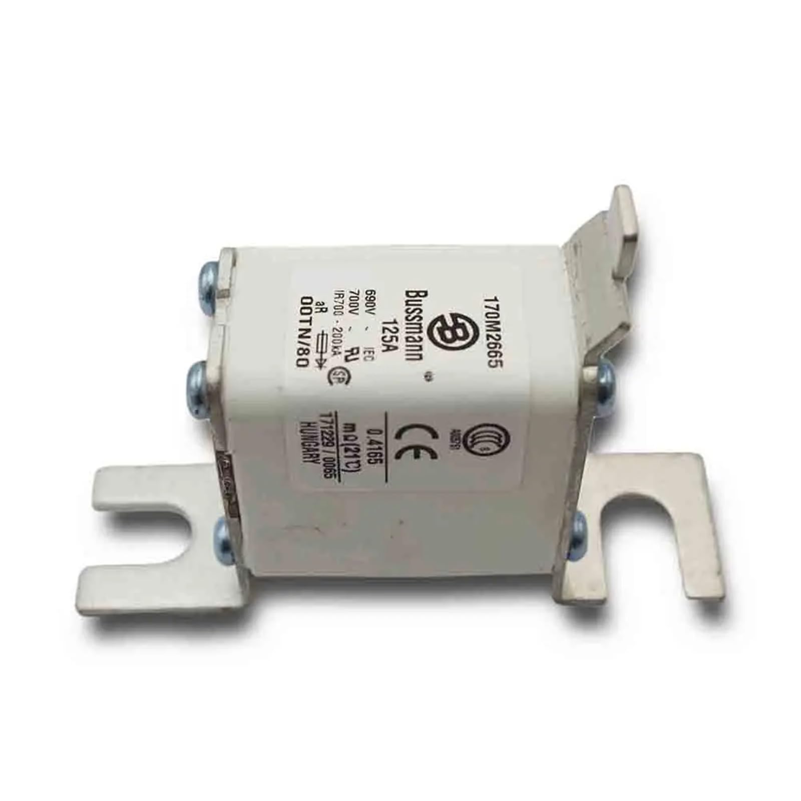 Cartuccia di velocità Cartuccia for auto ad alta velocità Termica di interruzione Tipi rapidi cilindrici Fusibile FWH-500A for parti di veicoli energetici