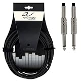 cable jack 6 5 vers 3 5 Cable mono para instrumentos Alpha Audio 190000 - Cable mono para instrumentos