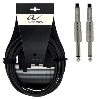 Rocktile Scream-15 Ampli de Guitare & Alpha Audio 190000 Basic Line Câble pour Instrument Jack 6,3 mm 3 m Noir – Image 5