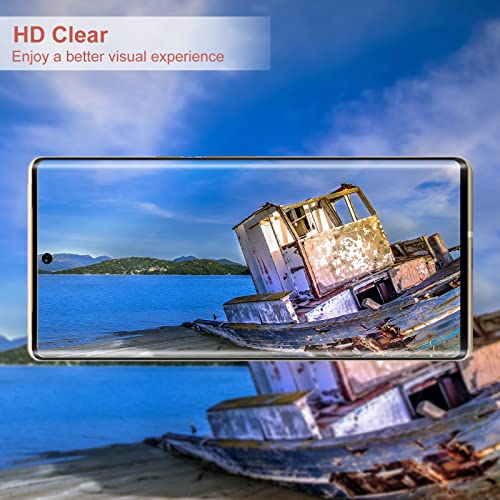 ROVLAK Screen Protector compatible with Google Pixel 6 Pro 3D Tempered Glass Screen Protector Full Coverage Scratch-Proof Anti-Fingerprint Protective Film Protection,Black - Image 3