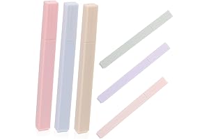 6pcs Highlighter Portable School Scrapbook Marker Metal Bookmark Multi-function Book Marker Small...