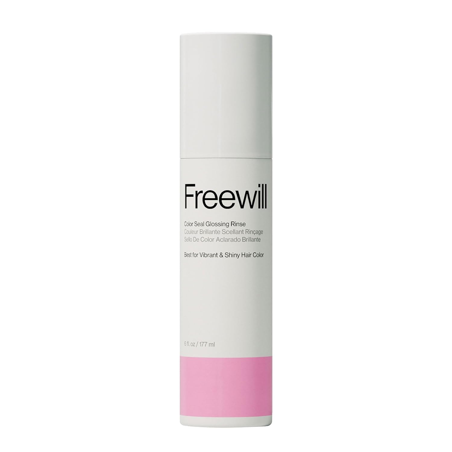 Freewill Color Seal Glossing Rinse, Gloss Treatment for Preserving Hair Color and Restoring Shine to Color-Treated Hair, Helps with Frizz Control, 8.5 oz