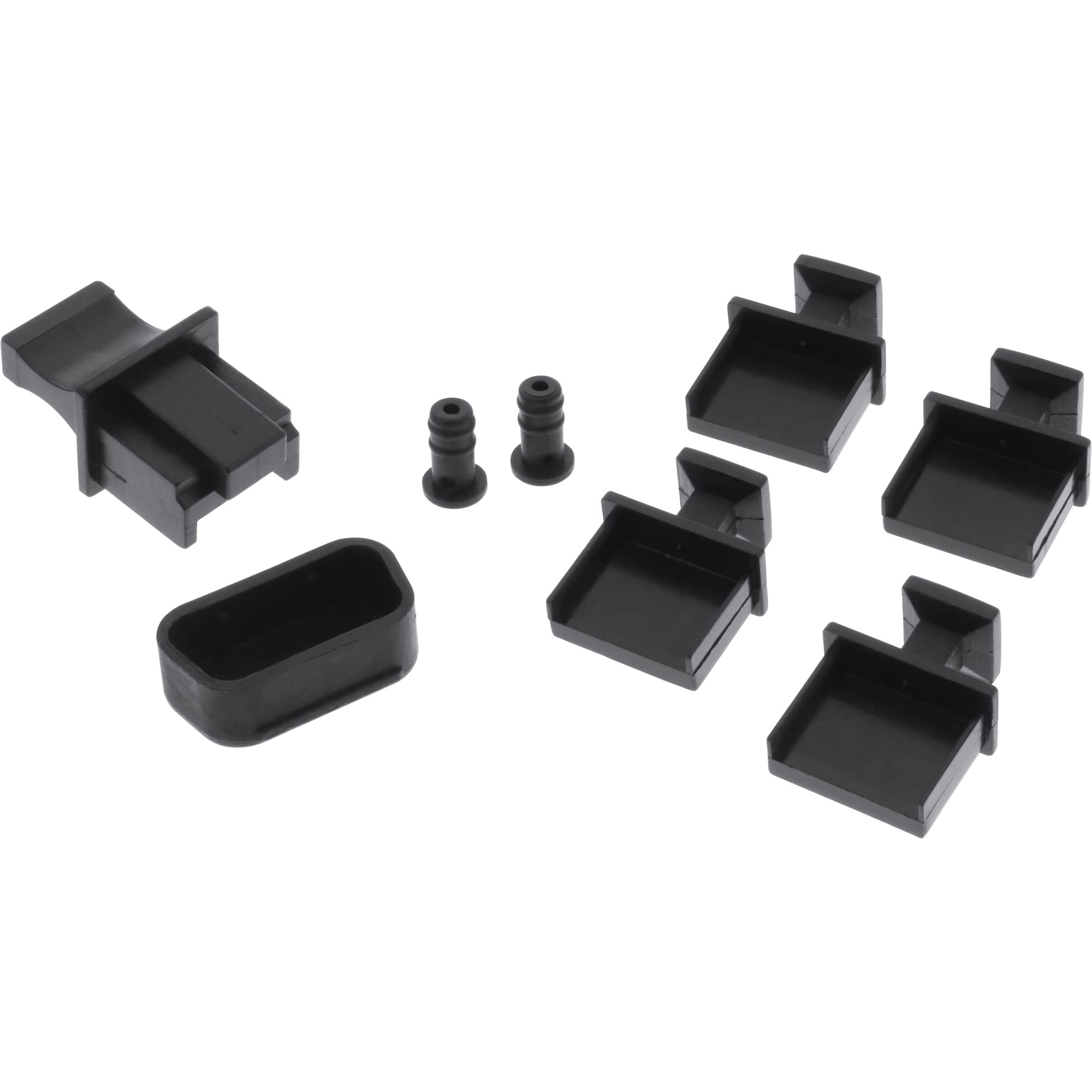 InLine Dust Cover Set for Notebook Interface (8 Pieces) (59941F)