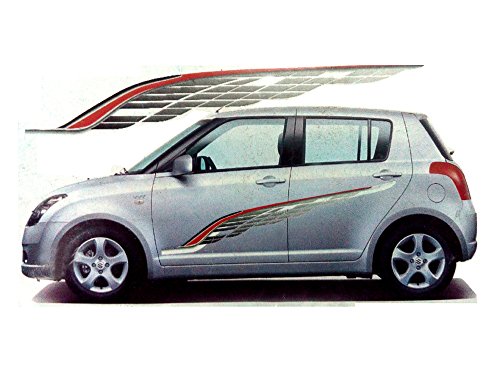 Generic Universal car Graphics 2 Side Decal Vinyl Decal Body Sticker (WV01RCA08970)