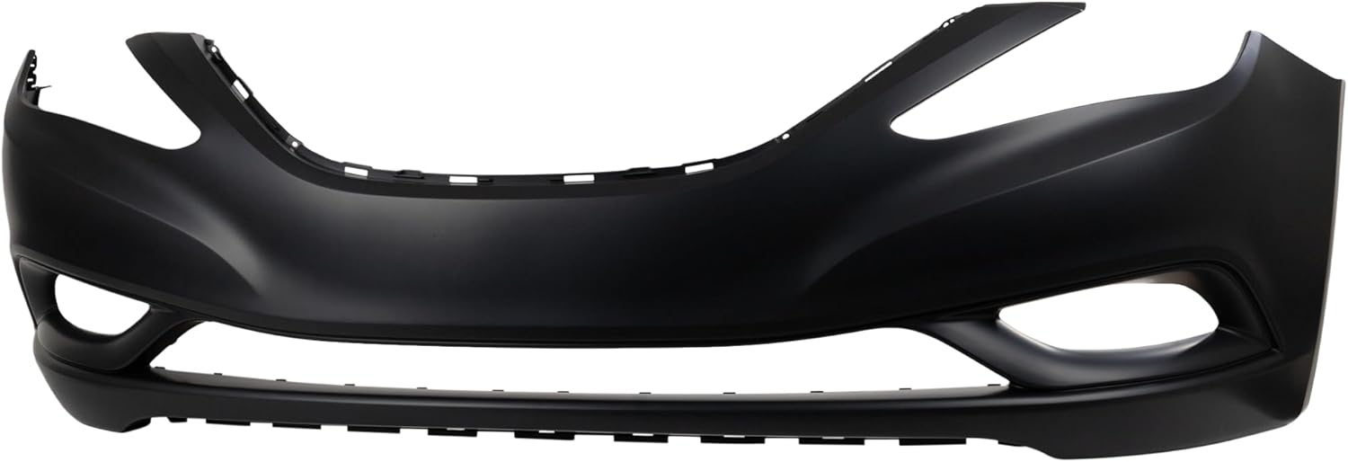 Evan Fischer Front Bumper Cover Compatible with 2011-2013 Hyundai Sonata Primed - CAPA HY1000183C