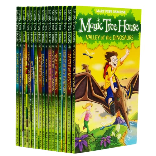 Magic Tree House Series Books 1 - 16 Collection Set By Mary Pope Osborne