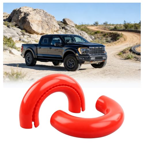 Xantpoux Tow Hook Covers for F150 2004-2026/Bronco/Tundra (Red)