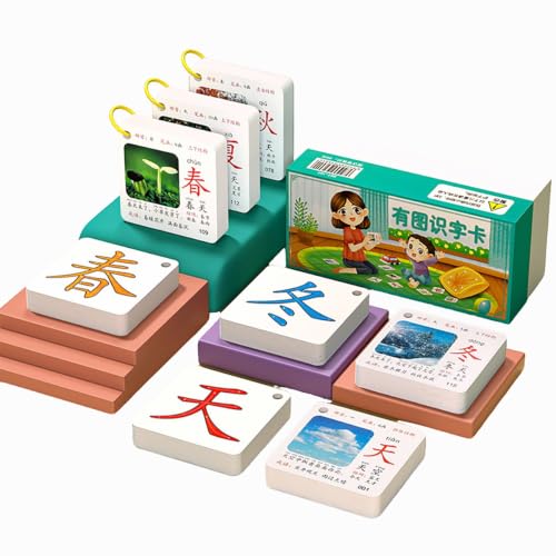 Chinese Pictogram Flash Cards Picture Character Flashcards