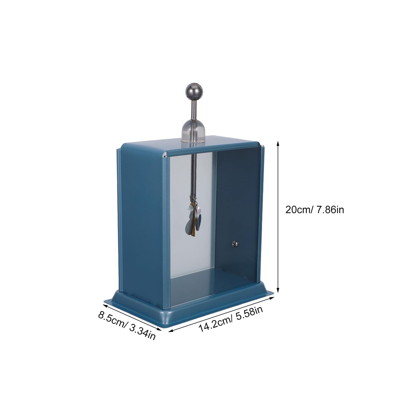Tester di Elettricità Statica Lamina di Ferro Strumento Scientifico per Esperimenti di Fisica in Aula Set Didattico per Scuole Elementari e Superiori Dispositivo Interattivo