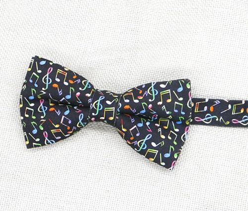 Image of OCIA Cute Pattern Pre-tied Bow Tie Adjustable Bowties for Adult & Children