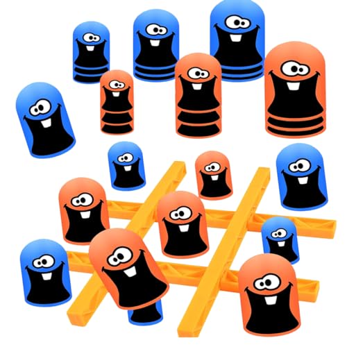 YEAPEAK Tic Tac Toe Toys, Tic Tac Toe Spiel Spiel, 2 Spieler Brettspiele...