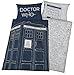 Produktbild Doctor Who Fallout Bettwäsche-Set, Polycotton, Mehrfarbig, Einzelbett