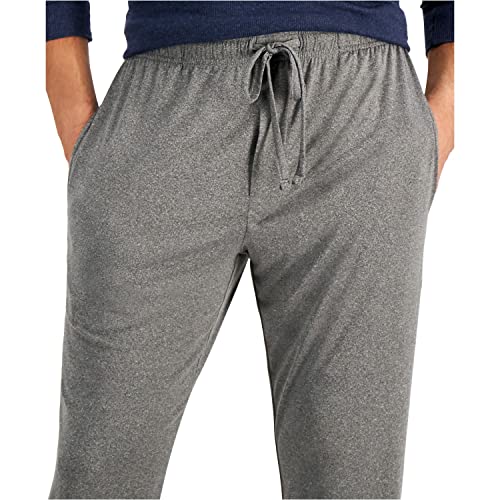 Hanes Men's Tag-Free Lightweight Pajama Lounge Pant, Medium, Medium Heather Grey #TOP2