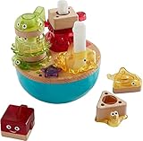 Fisher-Price Wooden Toys, Deep Blue Sea Stacker