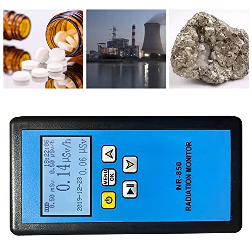 Detector de Radiação Nuclear, Medição Rápida, Monitor de Radiação Portátil de Alta Sensibilidade, Di
