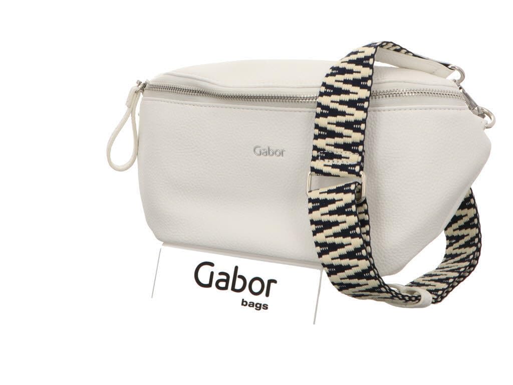 Gabor Bags Women's Silena 004209 Crossover Body Bag, White, S, 004209
