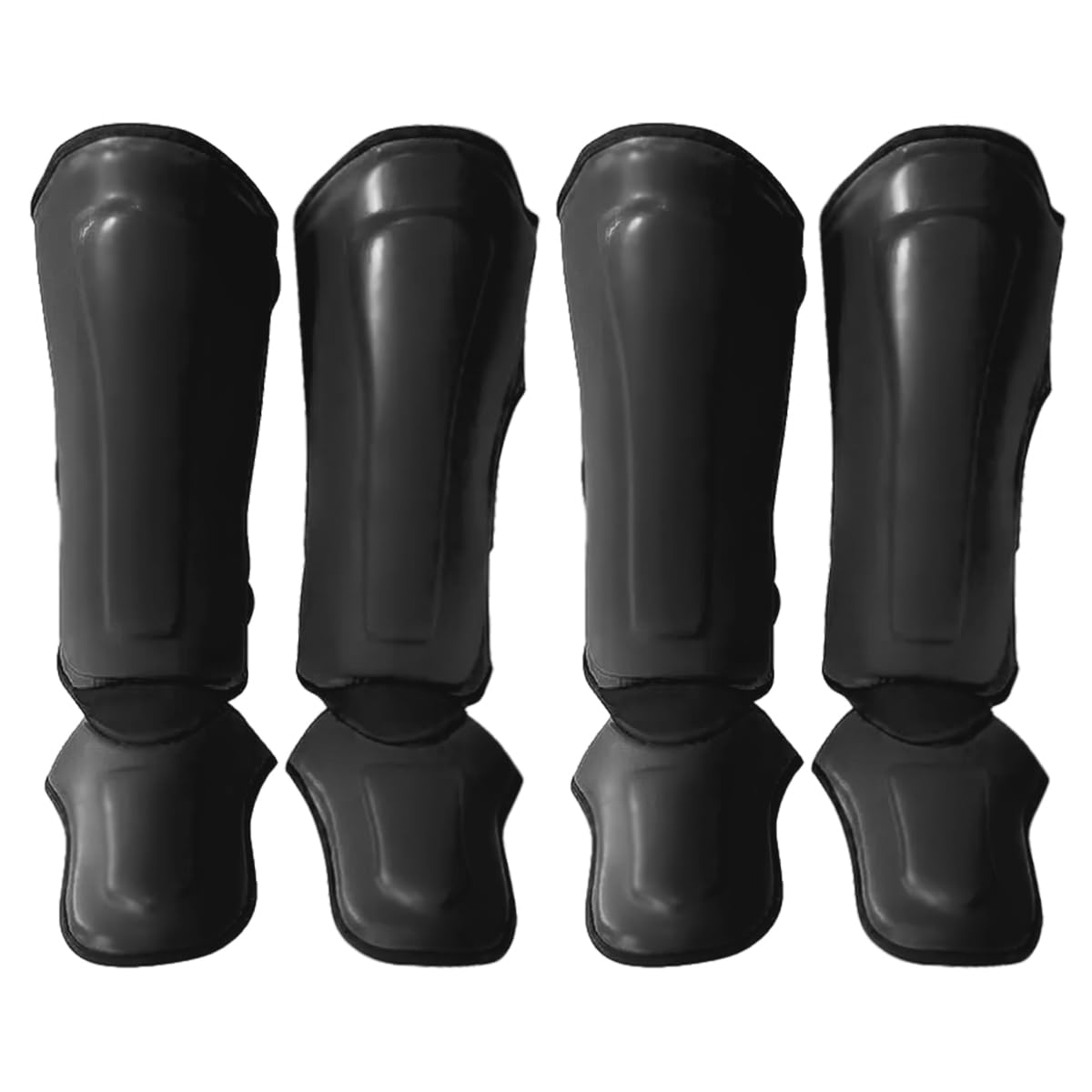 Muay Thai Shin Guards for Men 2 Pack - MMA Training Equipment, Taekwando Kickboxing Shin Guards for Sparring, Professional MMA Equipment, Comfortable and Adjustable