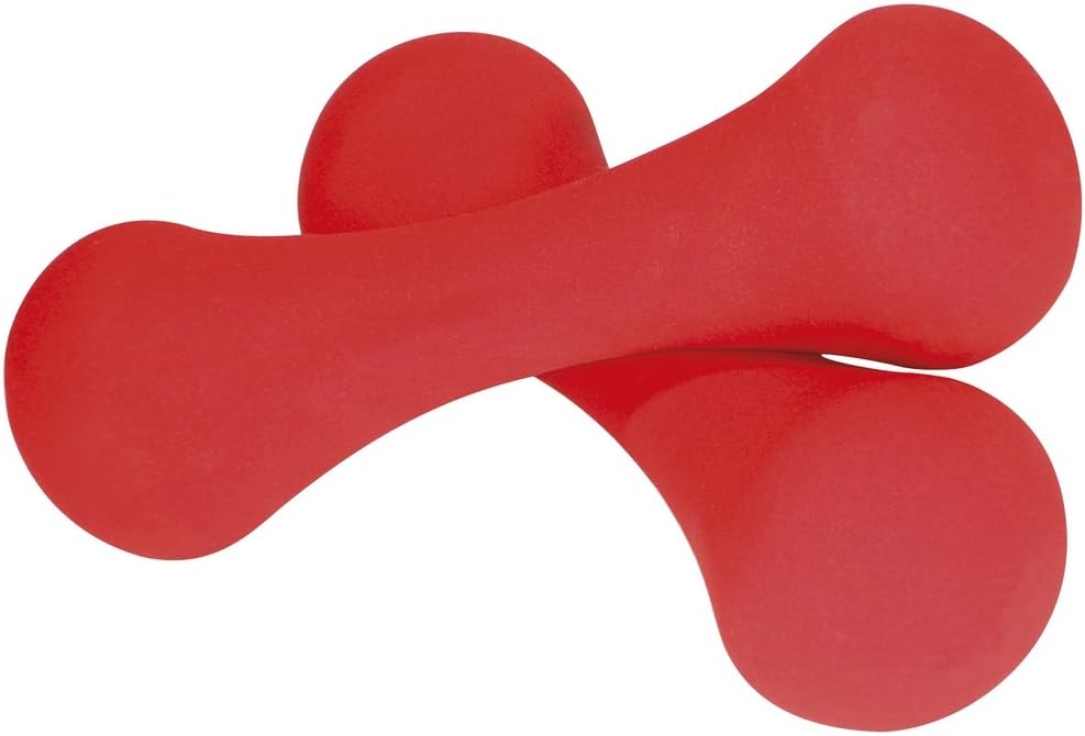 UFE Neoprene Covered Dumbbells - 2 x 3kg - Orange - 1 to 5 KG