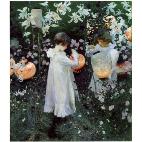 Sargent Oeillet Lys Rose affiche ARTICULOZY decoration murale 102x127