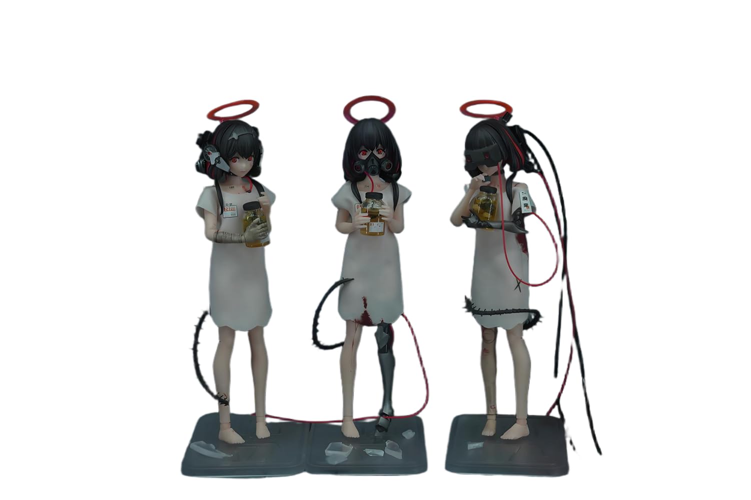 Amazon.co.jp: 「HAORAYU」蝸之殻 snail shell 1/12 三猿 フィギュア