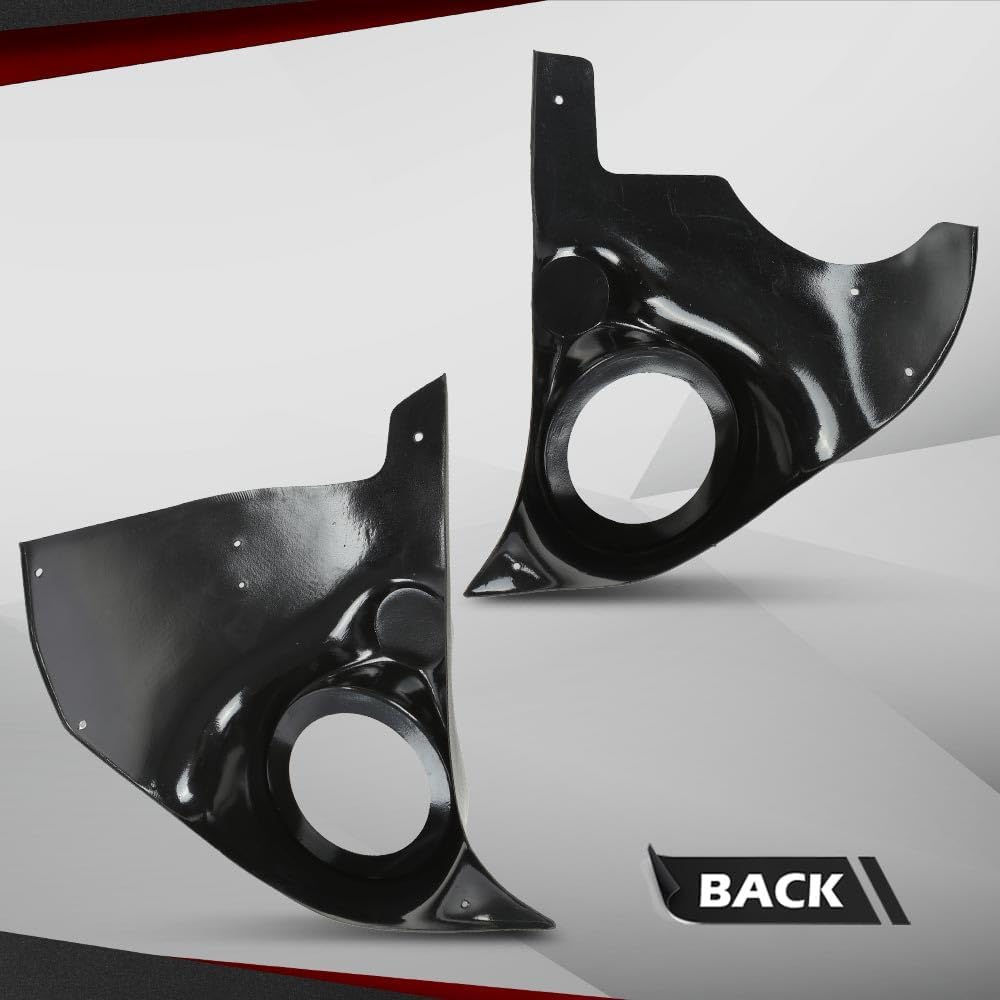 CROSSDESIGN Speaker Kick Panels Pair Compatible with 1973-1987 Chevy and GMC Pickup Trucks,Jimmy,Blazer,Suburban and Crew Cabs