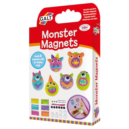 Galt Toys, Monster Magnets, Craft Kit for Kids, Ages 6 Years Plus - Afbeelding 3