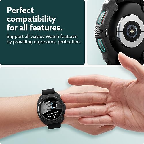 Image of CASEOLOGY by Spigen Caseology Vault for Samsung Galaxy Watch 6 Classic 47mm Case -Matte Black