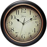 Infinity Instruments 14877BG-2732 Precedent Silent Sweep 12 inch Wall Clock