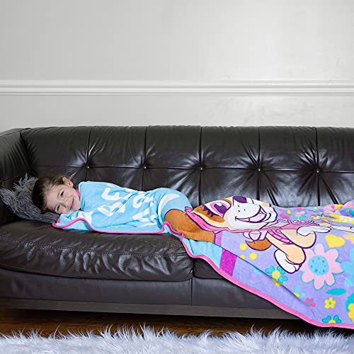 Franco Kids Bedding Super Soft Micro Raschel Throw, 46 In X 60 In, Paw Patrol Girls #TOP1