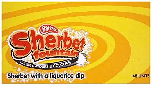 British Sherbert Fountain - Ships From The UK - Case Of 30 Packs by Sherbert Fountain