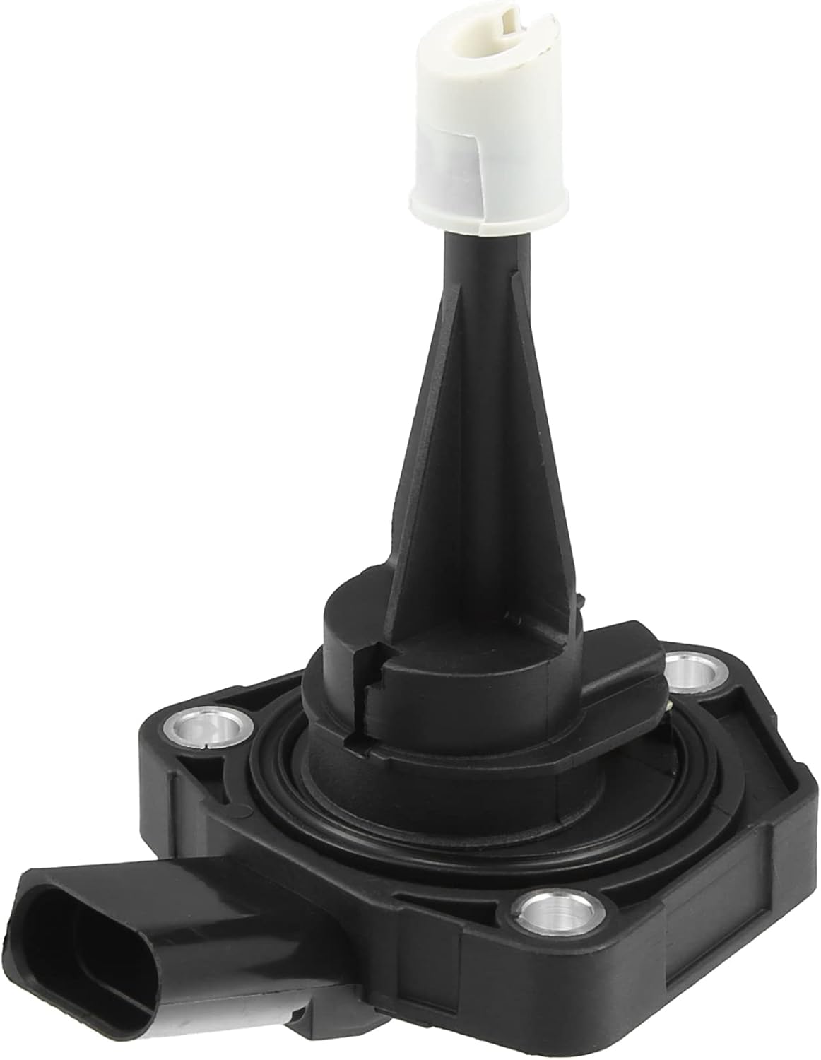Motoforti Car Oil Level Sensor, Engine Oil Sending Unit, for Audi A4 2016, Metal Plastic, 03C907660R, Black White