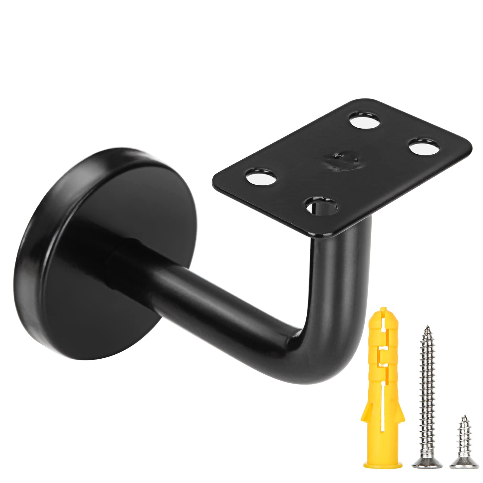 Soportes Para Barandillas Dorados De Acero Inoxidable | Pack De 6 Unidades | Fácil Montaje Para Escaleras Interiores Y Exteriores