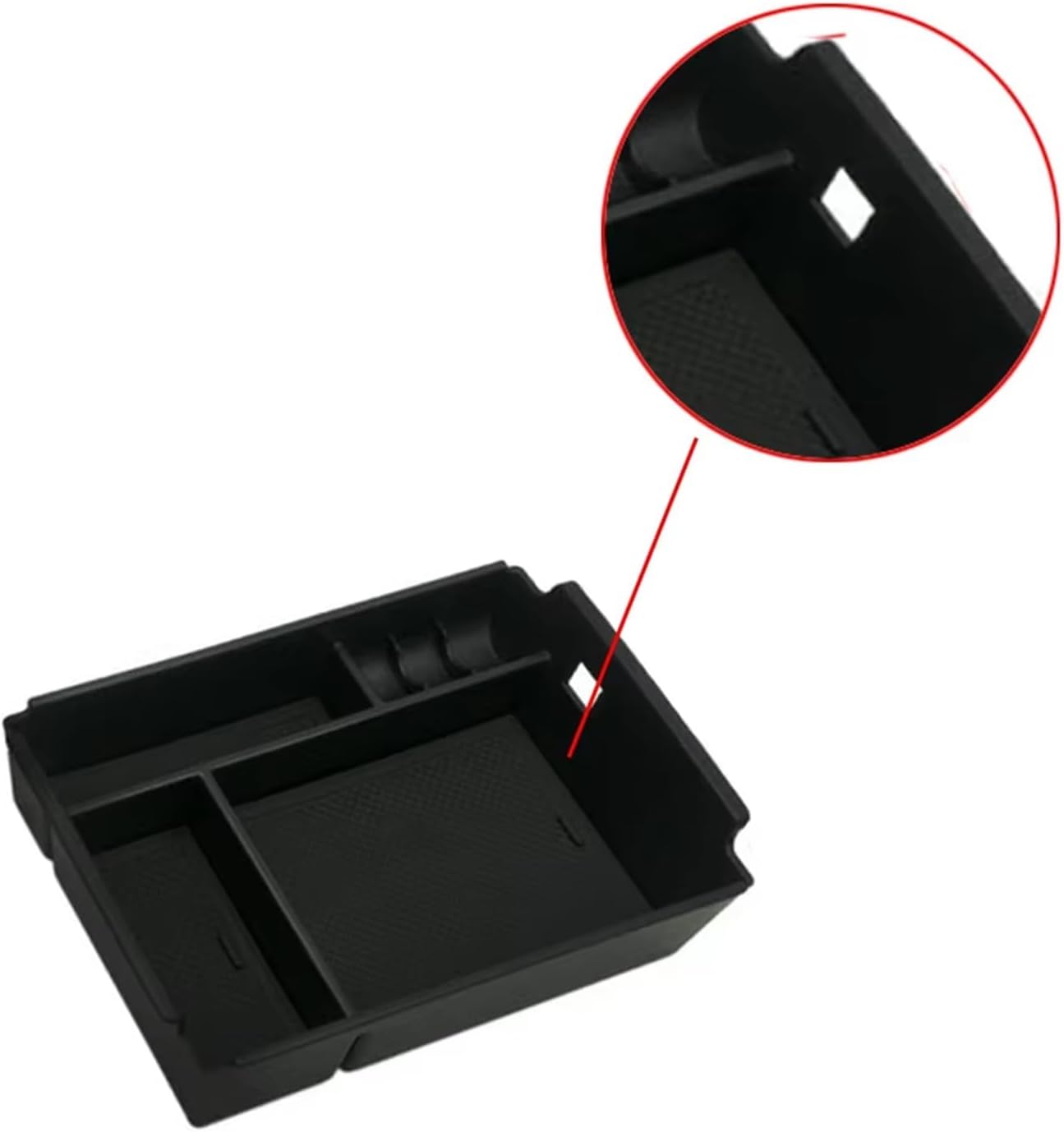Glove Box Storage for GLE Class GLE 350 400 W167 2020 2021 2022 2023 2024 Center Console Organizer Car Central Armrest Storage Box