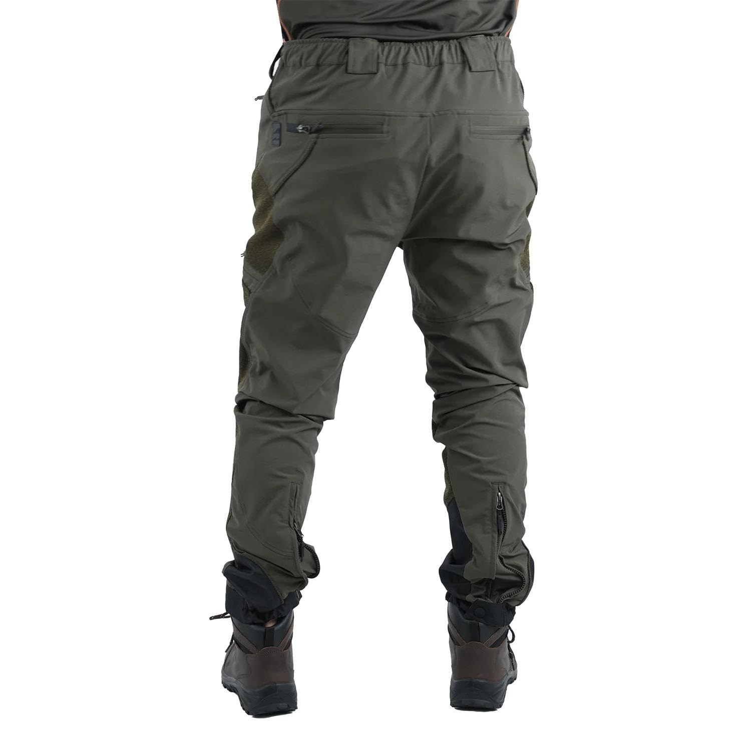 fratelliditalia.org Pantalone Caccia Spandex Antistrappo Anti Spino Elasticizzato Traspirante Estivo
