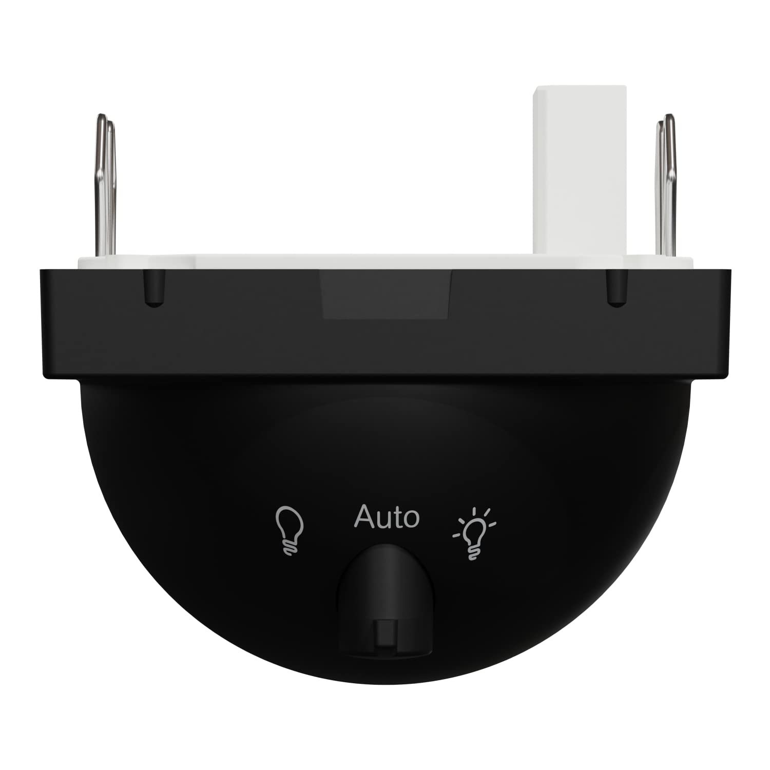 Merten - Módulo de Sensor Argus 180 UP con Interruptor, para Sistema M Detector de Movimiento para Interiores con protección contra Arrastre, 1,1 m, MEG5711-0403, Negro Mate | Con interruptor, detector de movimiento, interior, sistema M, negro mate