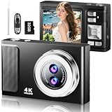 JDZ 4K Digital Camera for Photography with Autofocus and 32G...