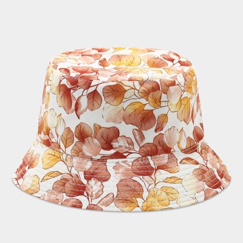 Image of Quanhaigou Bucket Hat for Men Women,Packable Reversible Printed Sun Hats,Fisherman Outdoor Summer Travel Hiking Beach Caps
