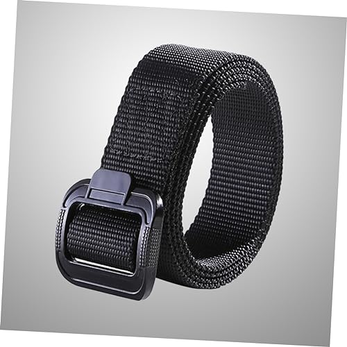 Men's Nylon Tactical Belt Stylish Belt Buckle for Hunting Running Climbing4
