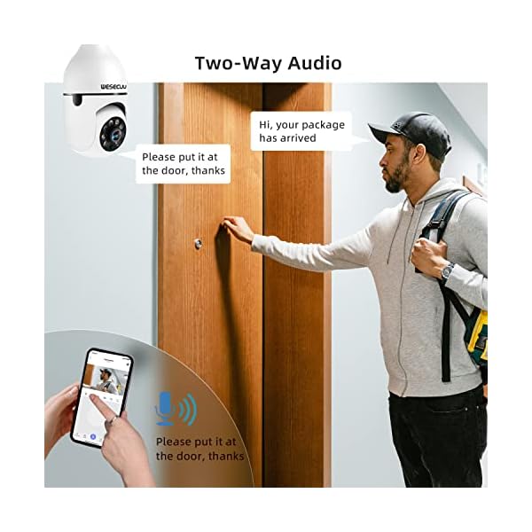 Bulb-Security-Camera-3MP-Bulb-Security-Camera-24GHz360-Security-Cameras-Wireless-Outdoor-Indoor-Full-Color-Day-and-Night-Motion-Detection-Audible-Alarm-Easy-Installation-Compatible-with-Alexa Bulb-Security-Camera-3MP-Bulb-Security-Camera-24GHz360-Security-Cameras-Wireless-Outdoor-Indoor-Full-Color-Day-and-Night-Motion-Detection-Audible-Alarm-Easy-Installation-Compatible-with-Alexa