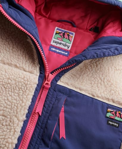 Veste Superdry Veste Sherpa à capuche vintage US 8 - vue 7