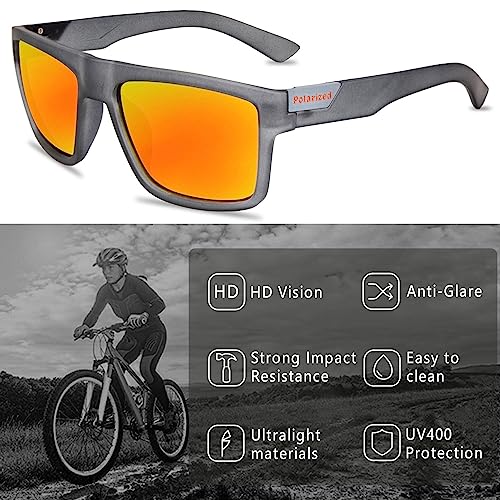 Men Polarized Sunglasses for Women Sports Cycling Driving Fishing UV Protection Glasses2