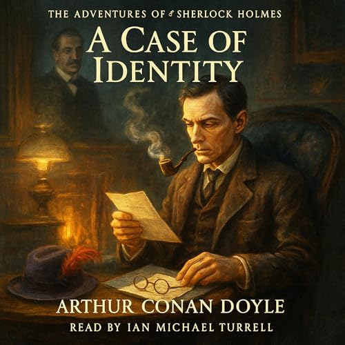 A Case of Identity Audiolivro Por Arthur Conan Doyle capa