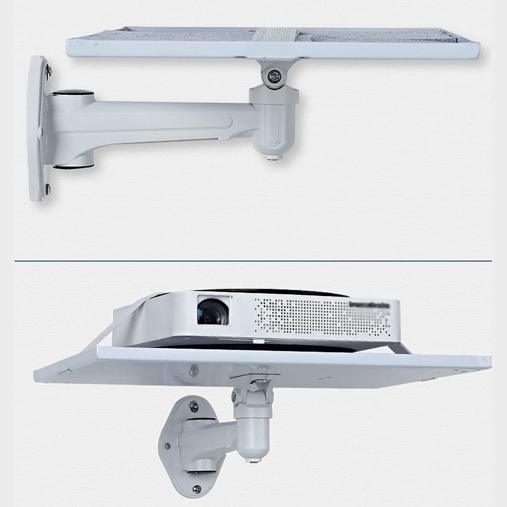 Projector Mounts Wall-Mounted Projector Stand Universal Tray Projector Bracket Can be Rotated 360 Degrees Bearing 22.04lb Home Office Mounts