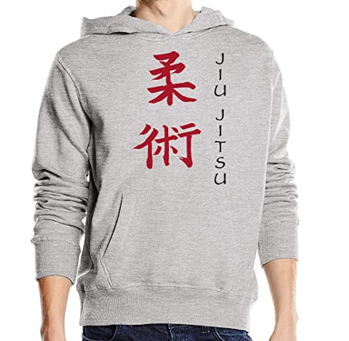 Jiujitsu sweat à capuche gris idéal pour le dojo et vos moments de détente sportswear