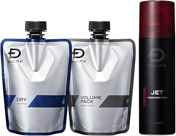 Amazon | スカルプD シャンプー メンズ つけかえ用 ドライ3点セット
