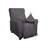 Recliner Slipcover - Recliner Chair Cover - Soft Polyester Fabric Slipcover - 1-Piece Form Fit...