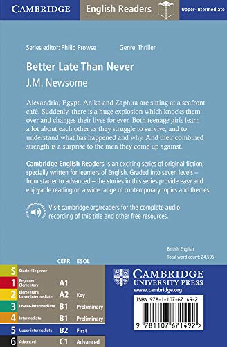 Better late than never. Cambridge English Readers