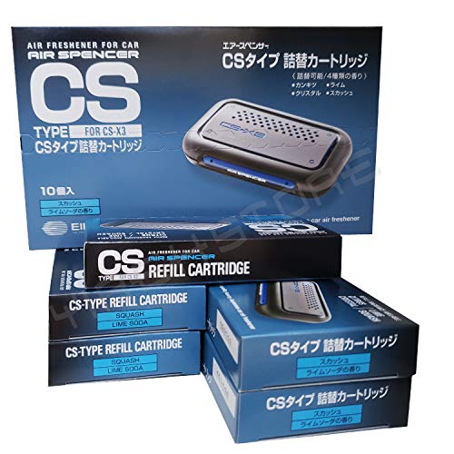 Image of CSX3 Squash Air Spencer Refill Cartridge 4 Packs Air Freshener