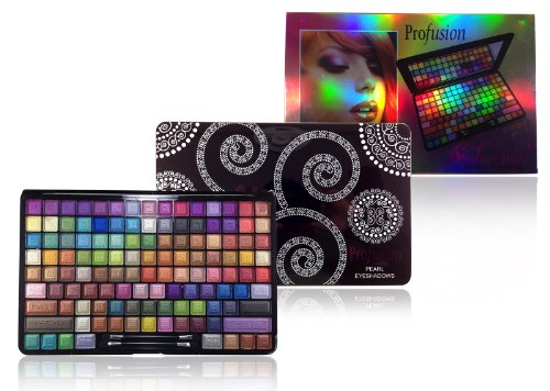 Profusion Professional 121 Color Pearl Eye Shadow Palette #2908-01