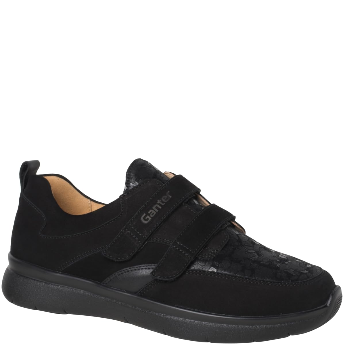 Ganter Women's Kira Sneaker, Black, 7.5 UK